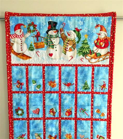 advent calendar fabric panel metallic|free fabric advent calendar patterns.